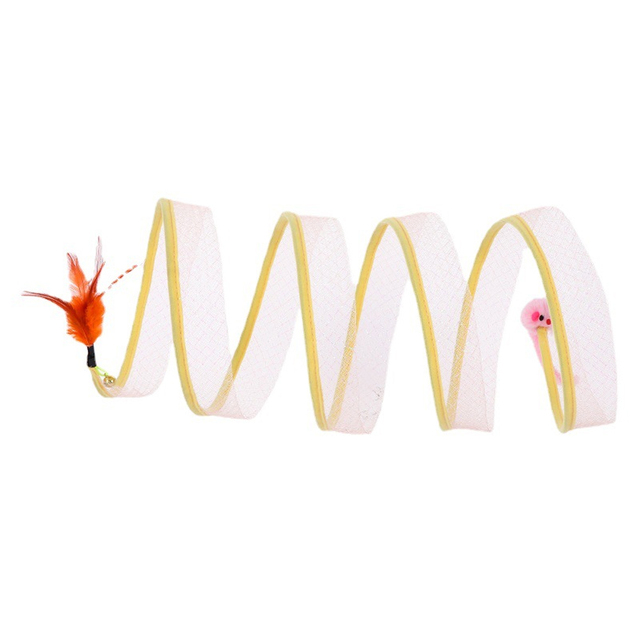 Tunicat - Spiralwurmspielzeug für Katzen