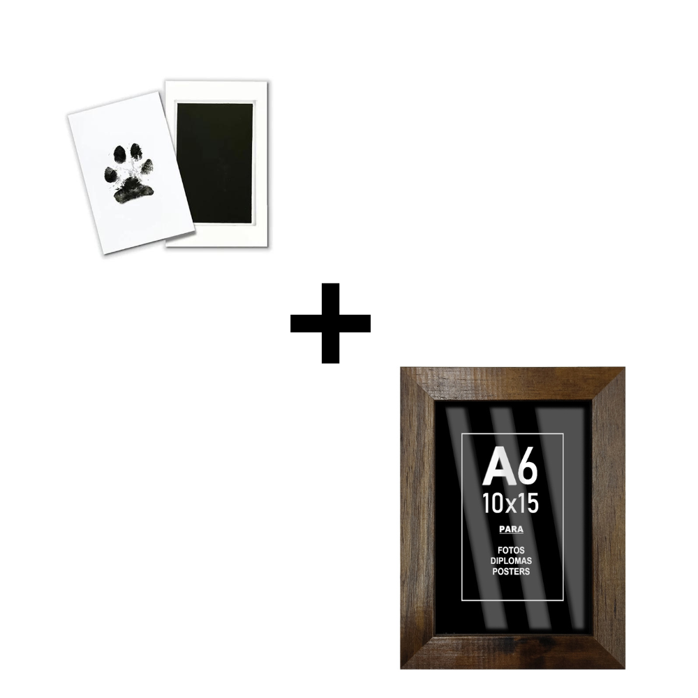 Kit de Impresión de Huellas para Mascotas