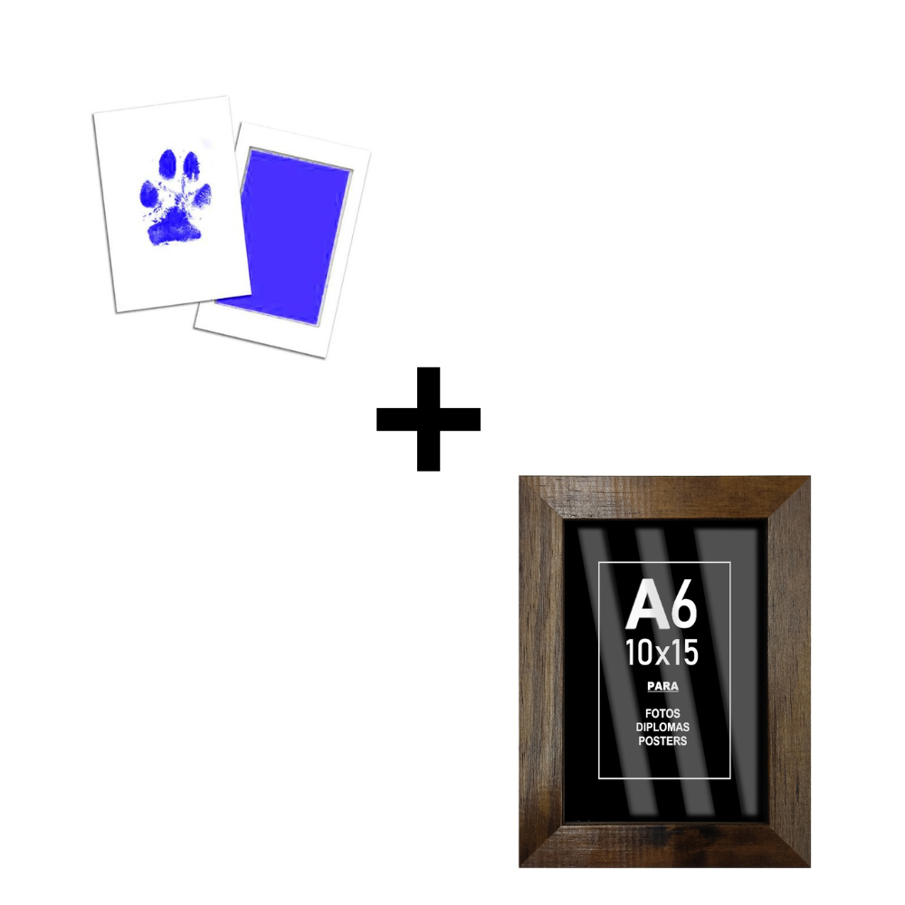 Kit de Impresión de Huellas para Mascotas