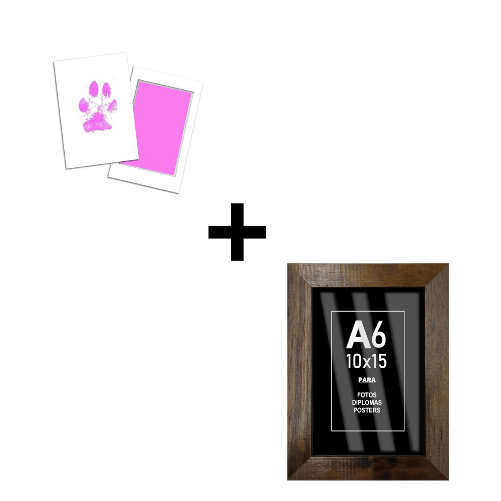 Kit de Impresión de Huellas para Mascotas