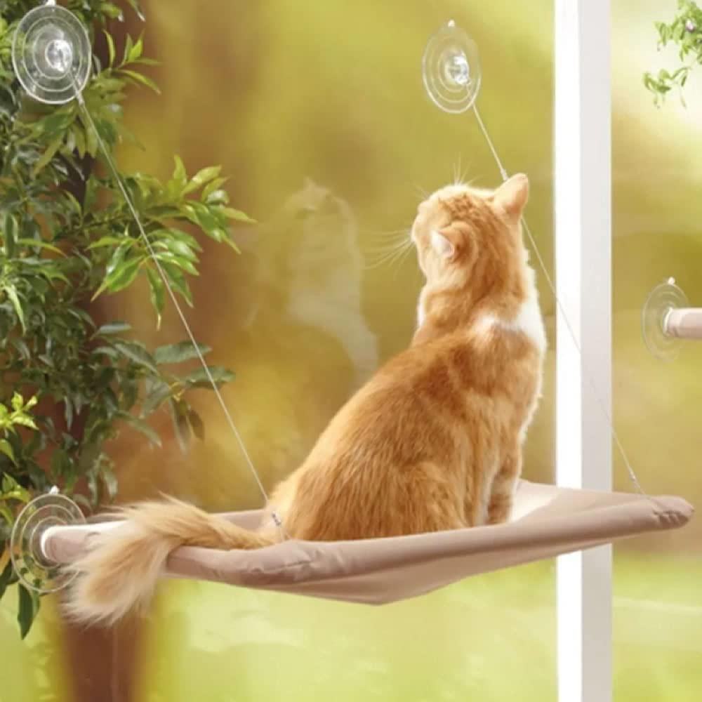 Suspended Window Bed for Cats