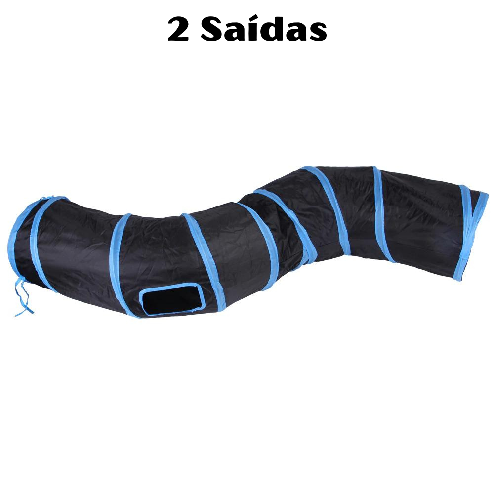 Túnel Interactivo con Varios Tamaños para Gatos