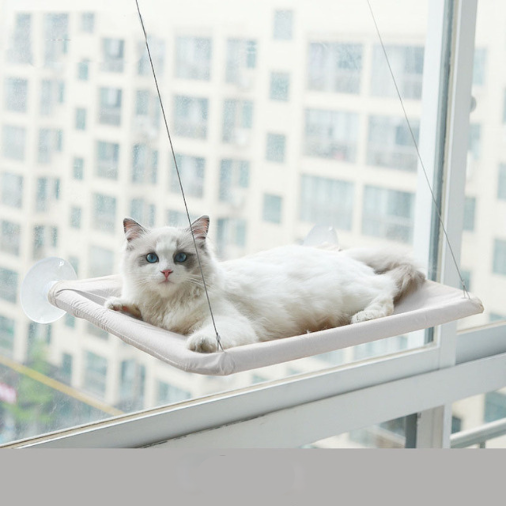Suspended Window Bed for Cats