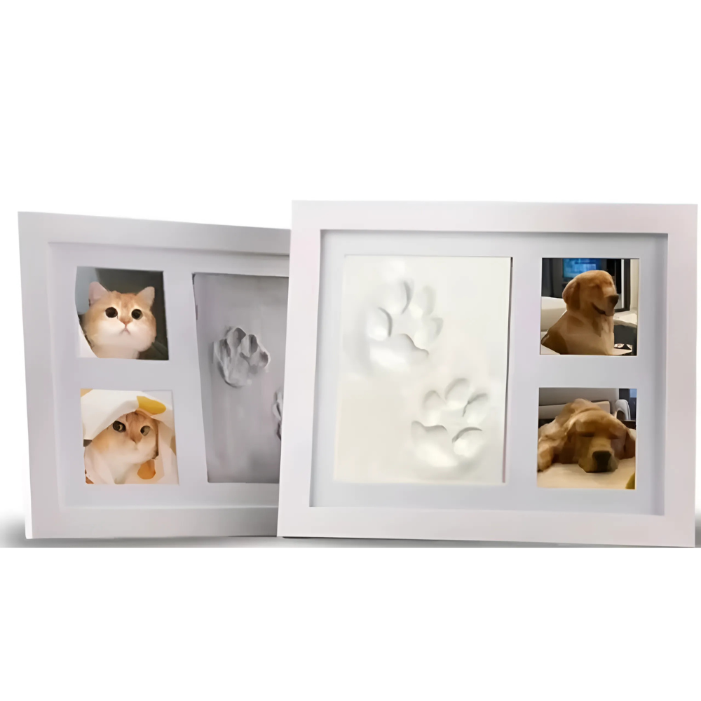MemoryPrint™ – Personalized Paw or Baby Print Frame with Photo Display
