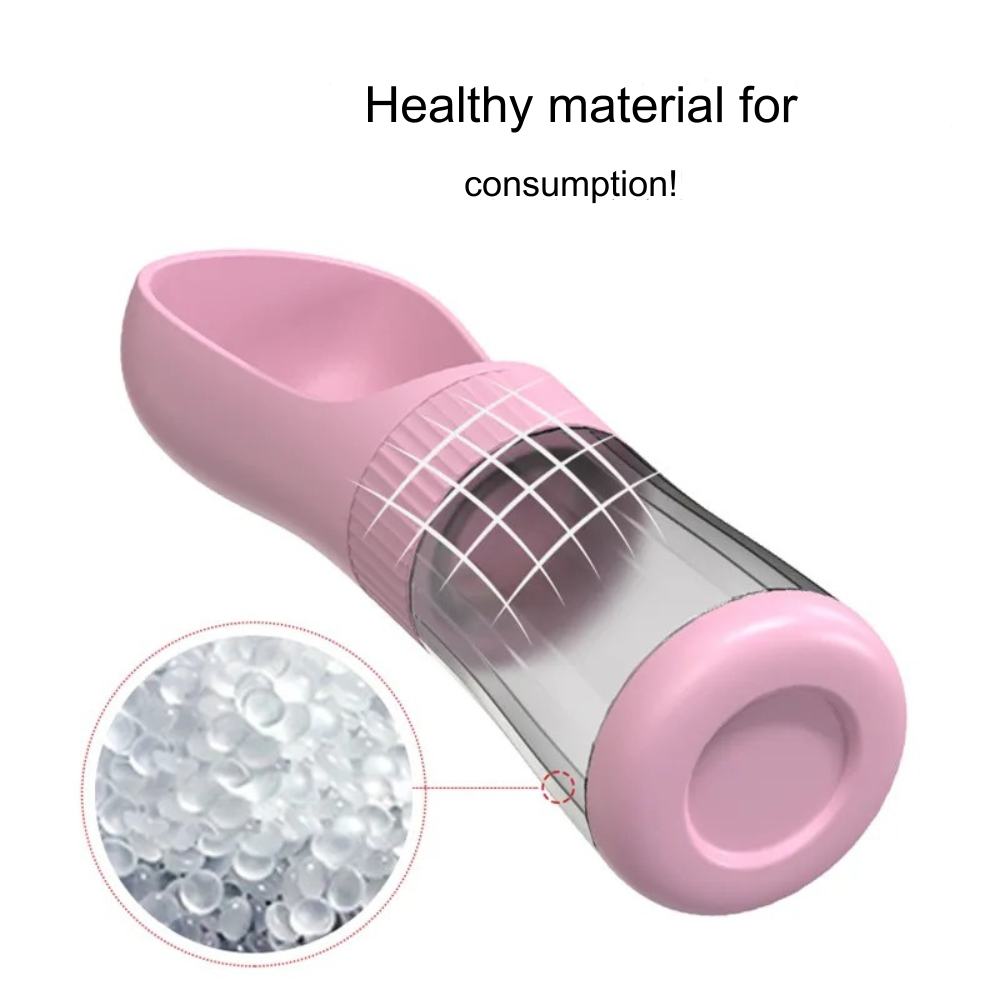 Alimentador Doble Portátil para Mascotas