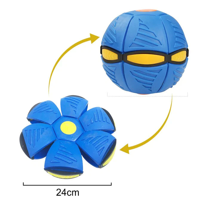 Fliegendes Hundespielzeug mit 2-in-1-Funktion