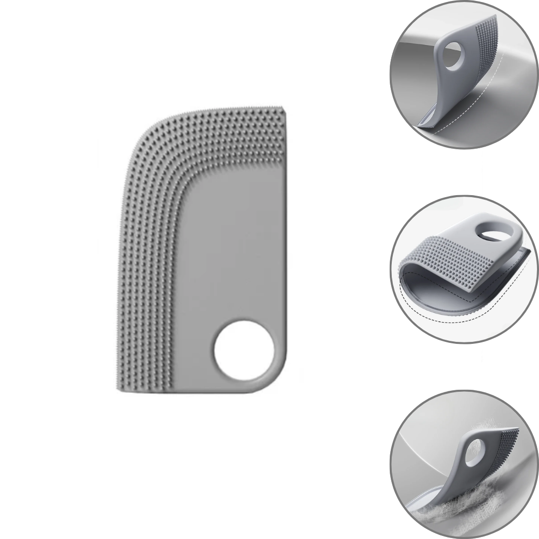 Escova de Silicone Removedora de Pelos