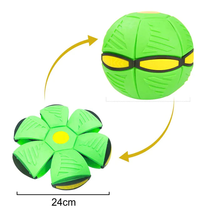 Fliegendes Hundespielzeug mit 2-in-1-Funktion