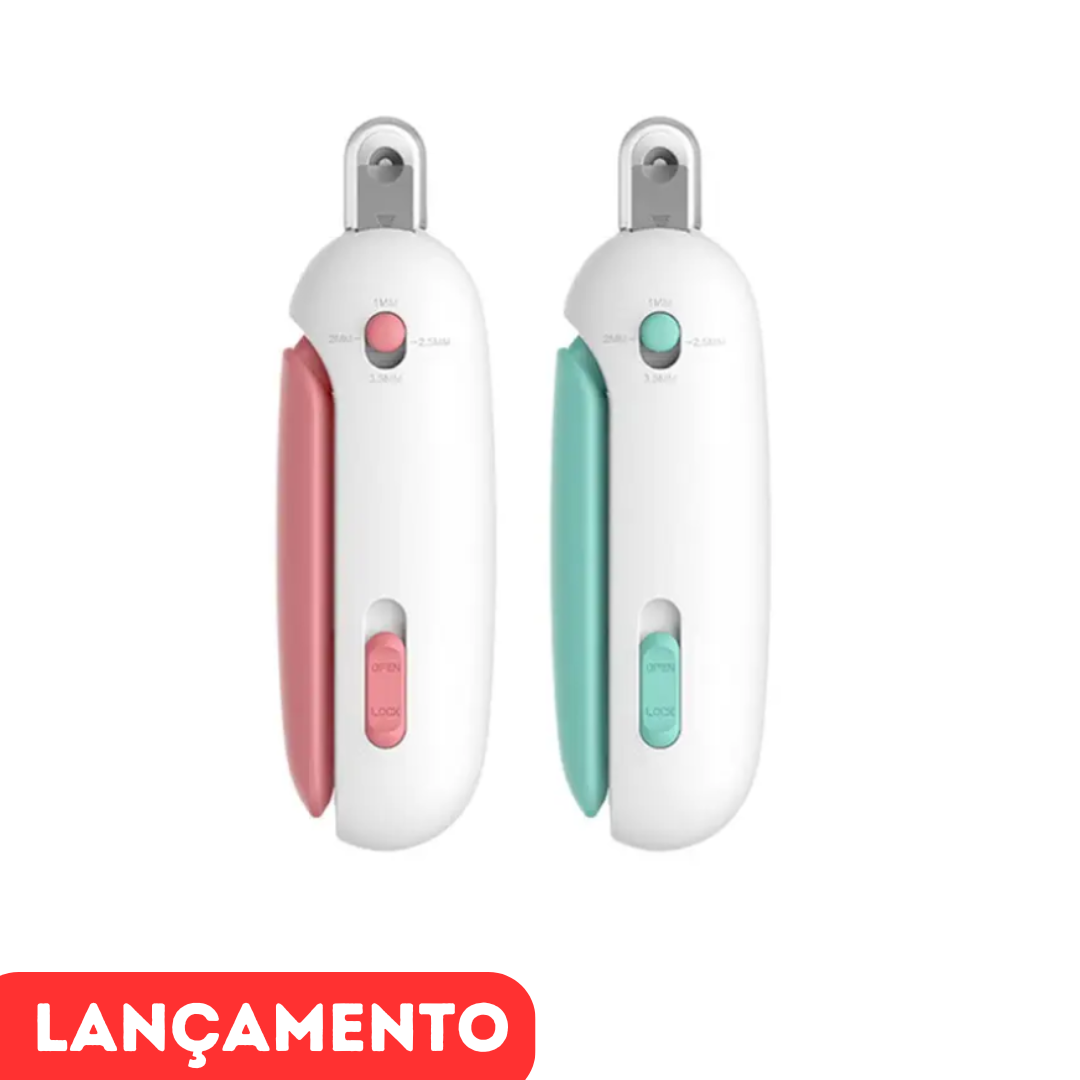 Cortador de Unhas com Lâmina Ajustável para Pets