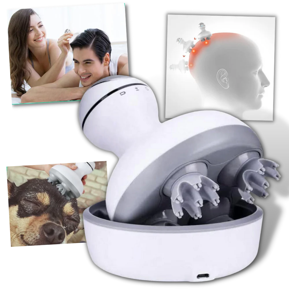 Smart Wireless Pet Scalp Massager