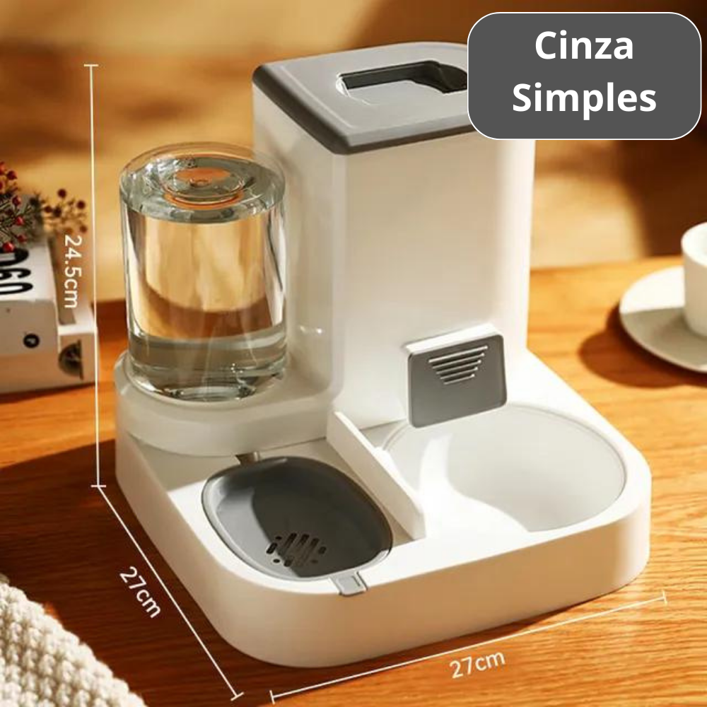 Automatic Feeder and Drinker for Pets