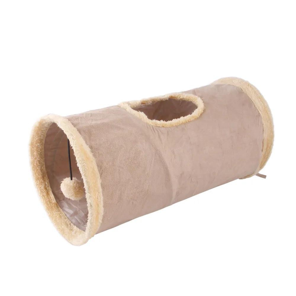 Plush Tunnel for Cats