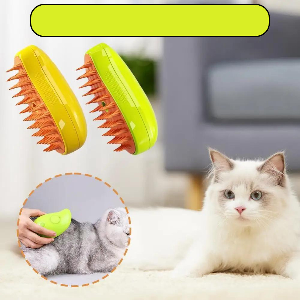 Rechargeable Steam Cepillo for Pets