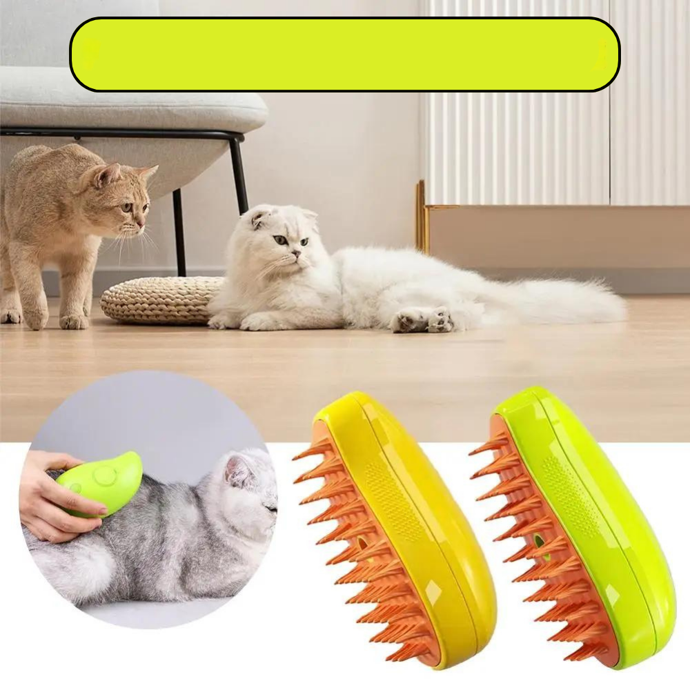 Rechargeable Steam Cepillo for Pets