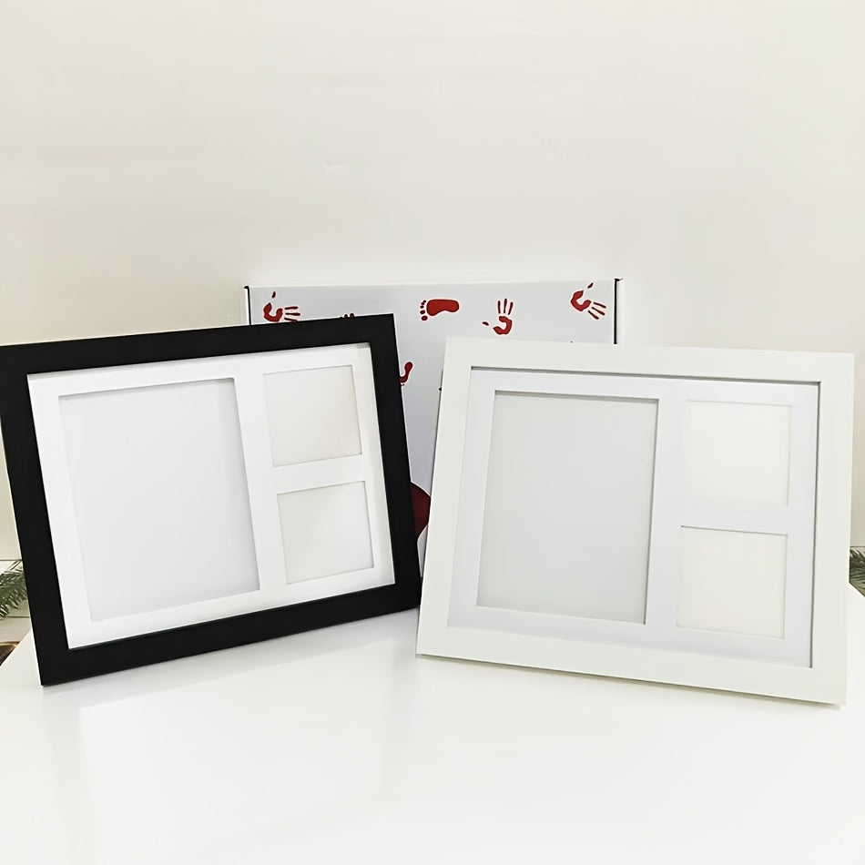 MemoryPrint™ – Personalized Paw or Baby Print Frame with Photo Display