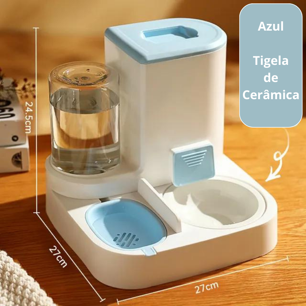 Automatic Feeder and Drinker for Pets