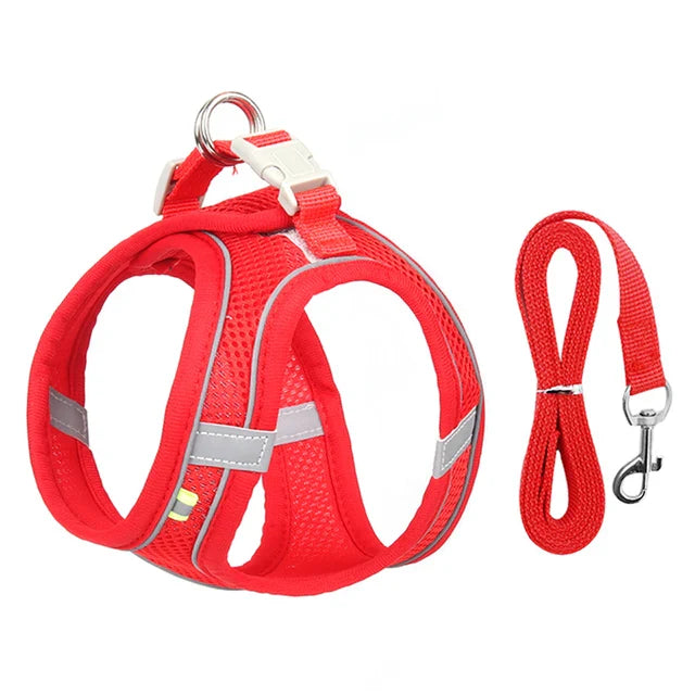 Adjustable Harness with Guide for Pets