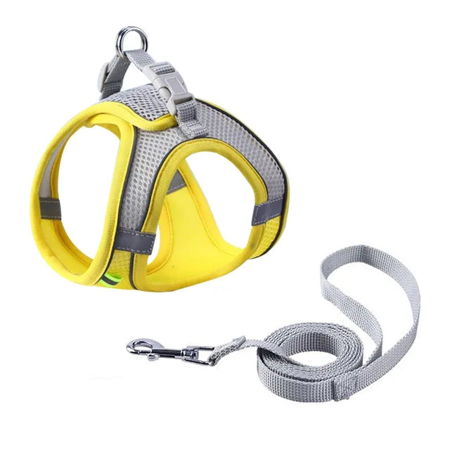 Adjustable Harness with Guide for Pets