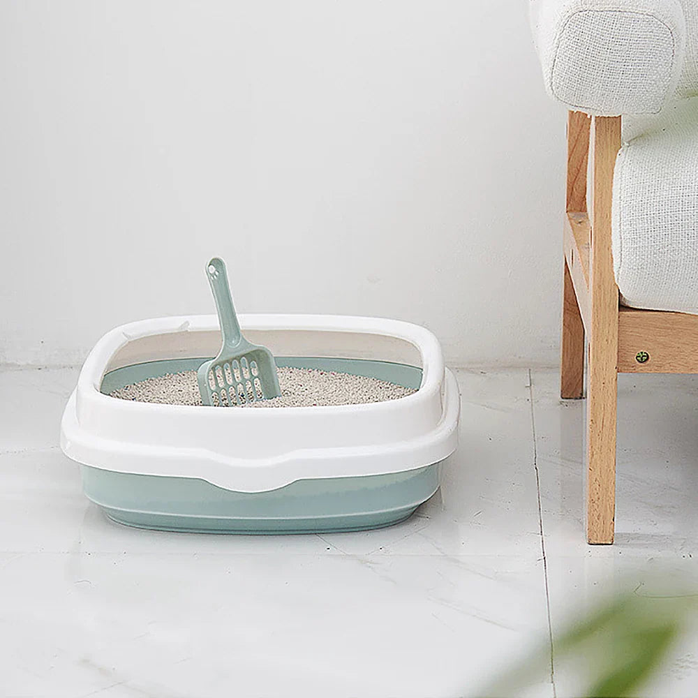 Litter Box with Scoop for Cats