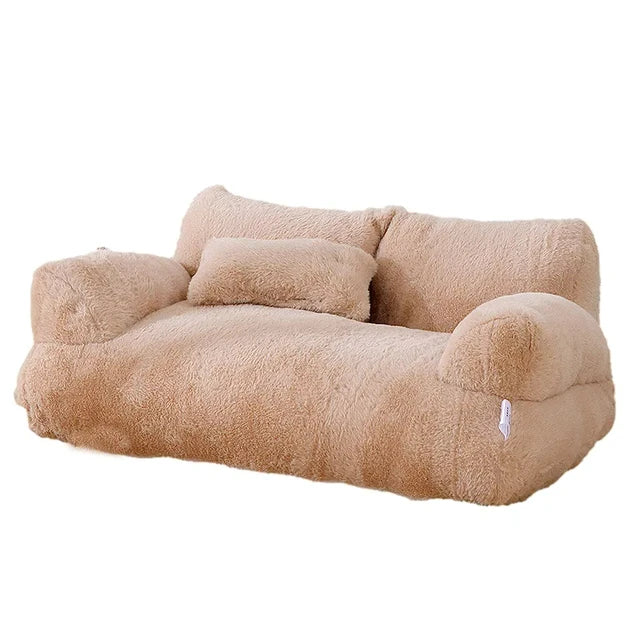 Plush Luxury Pet Sofa