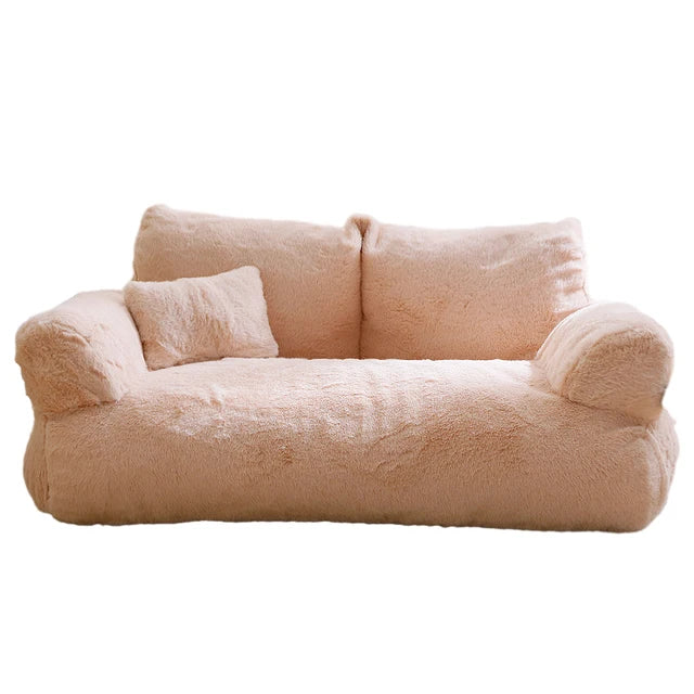 Plush Luxury Pet Sofa