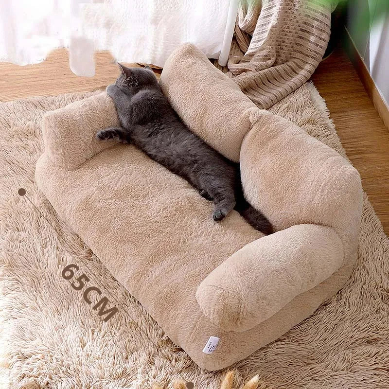 Plush Luxury Pet Sofa