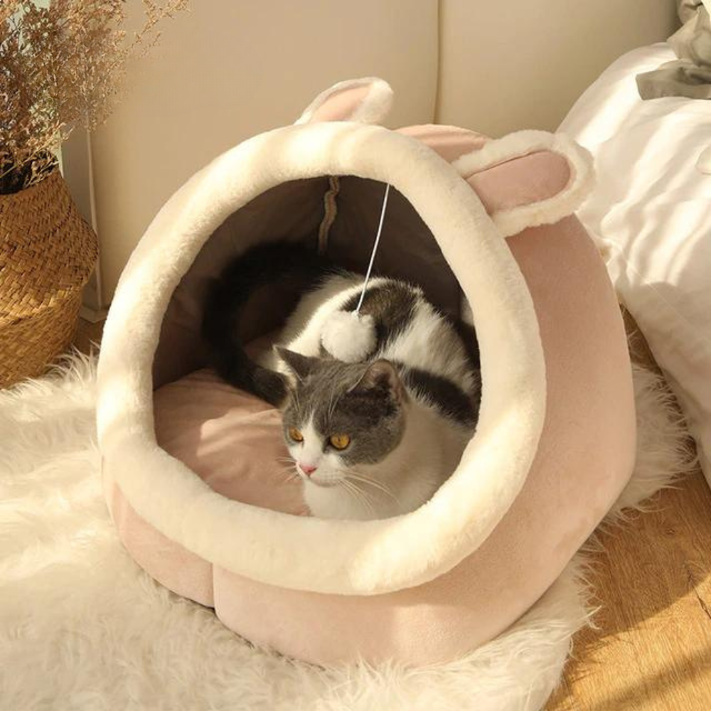 Super gemütliches großes hohles Katzenbett