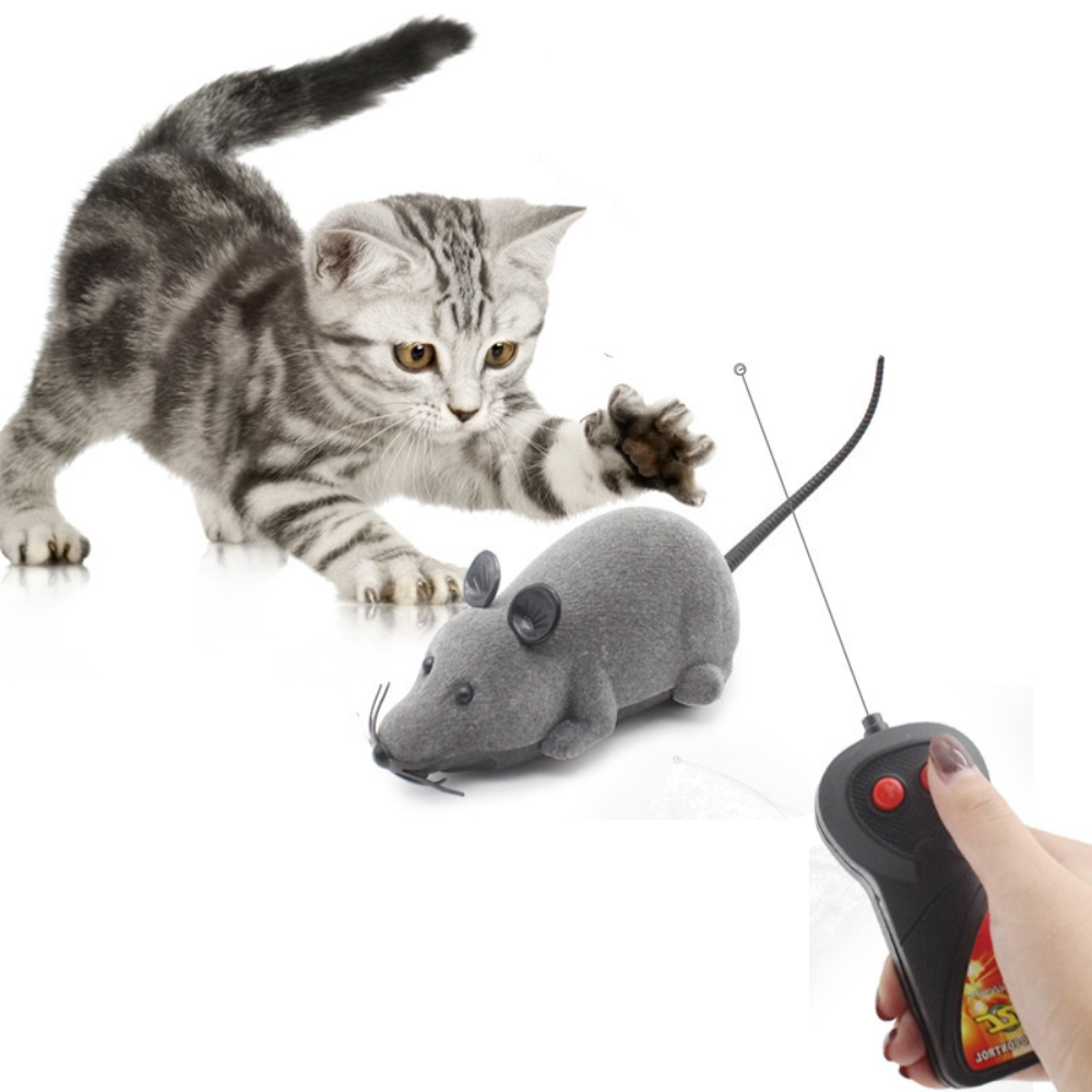 Remote Control Mouse Toy for Cats