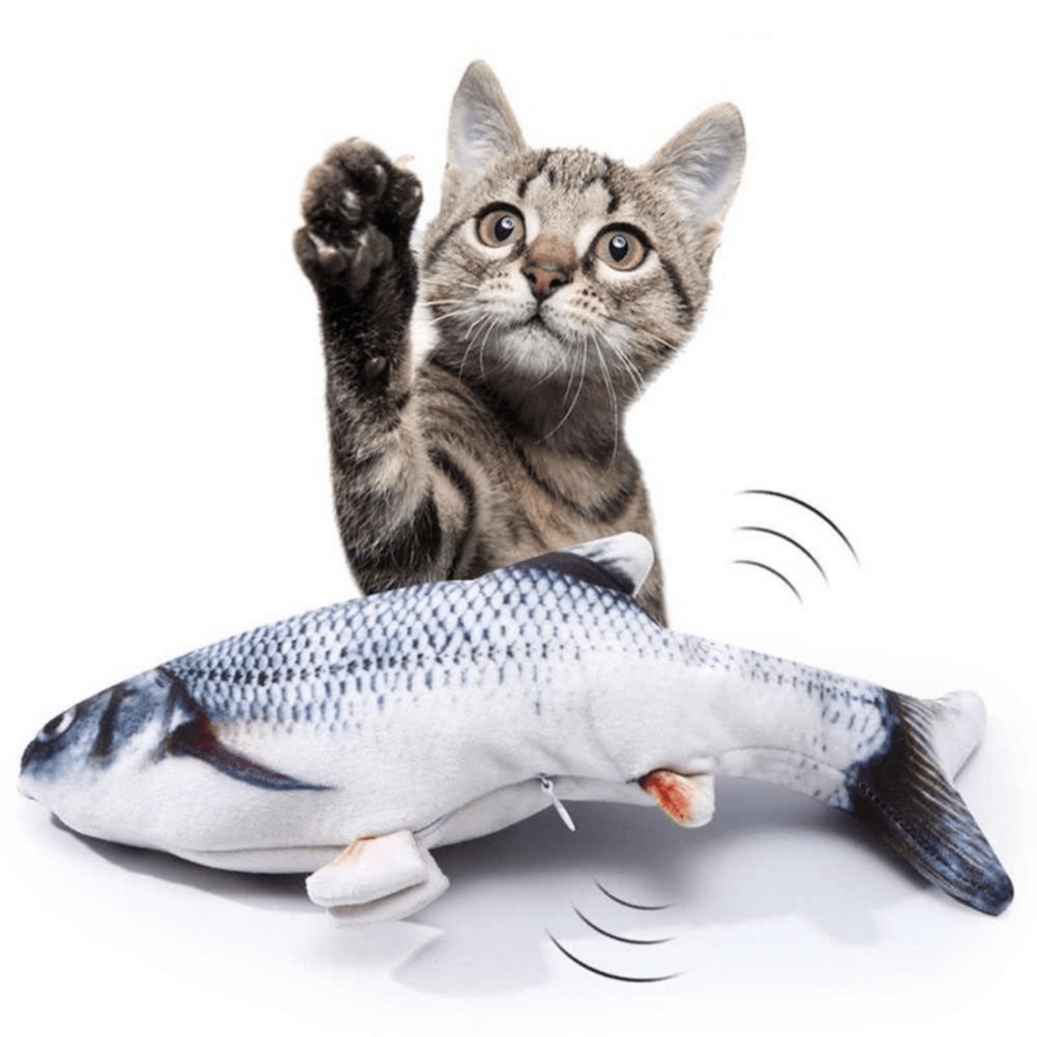 Rechargeable Electric Fish Toy for Cats