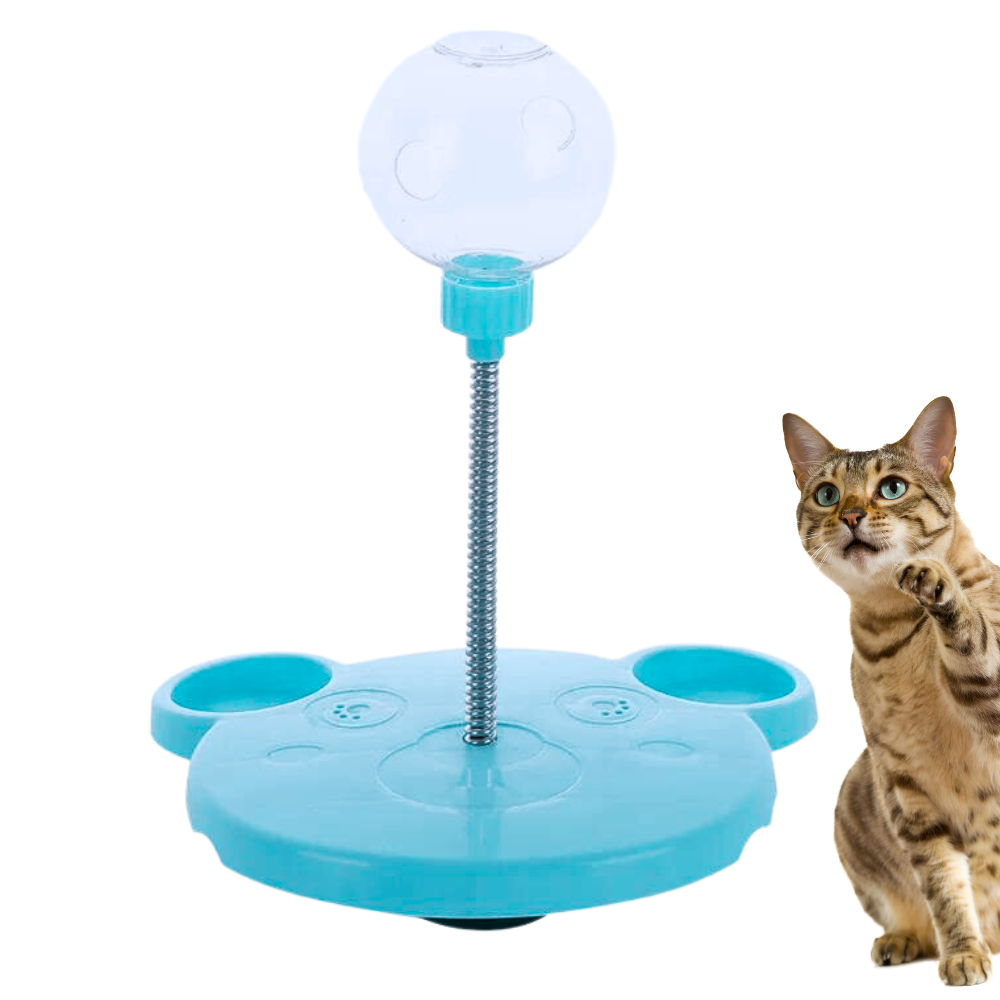 Interactive Spring Feeder for Pets