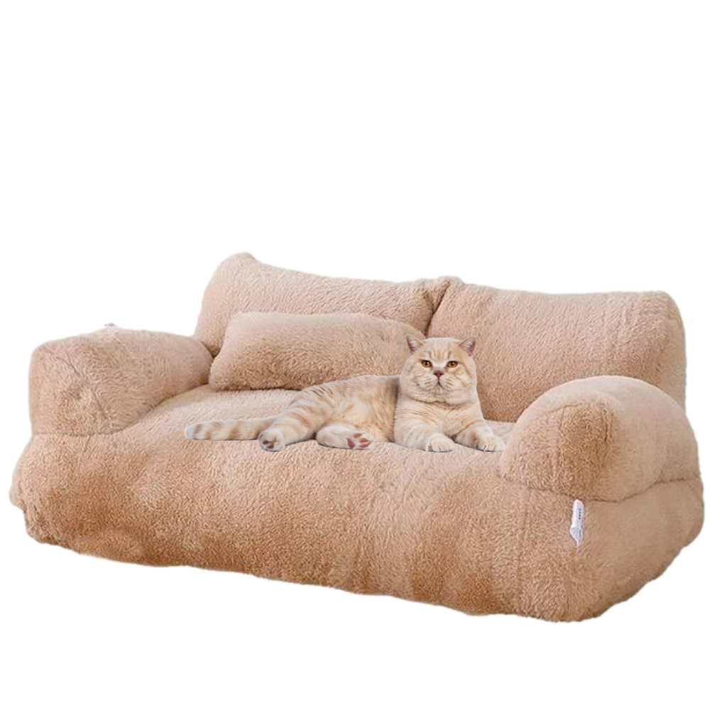 Plush Luxury Pet Sofa