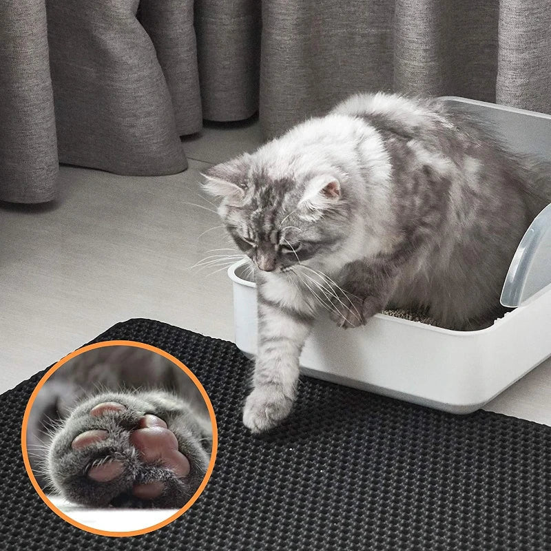 Hygienic Grain Collector Mat for Cats