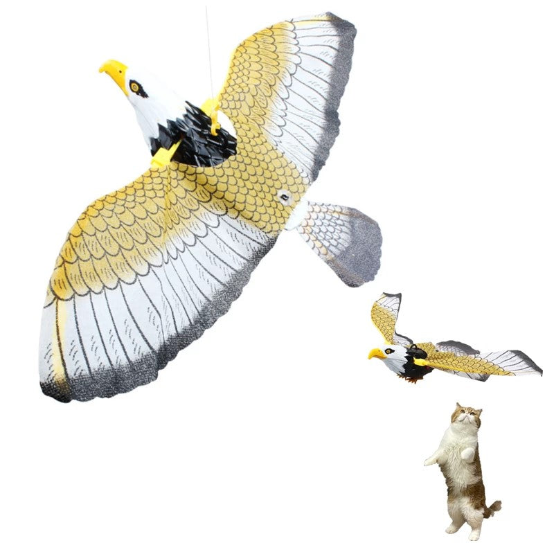 Interactive Ceiling Electric Bird Toy for Cats