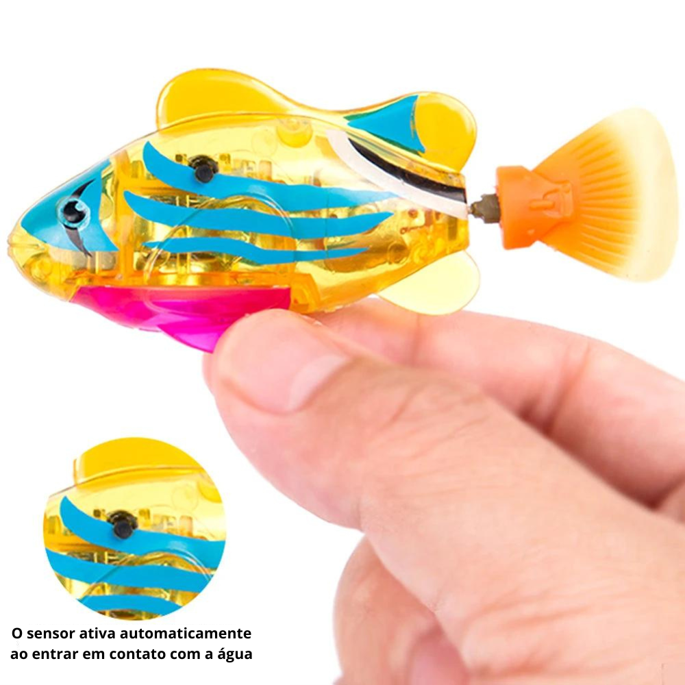 Swimming Robot Fish Toy for Cats