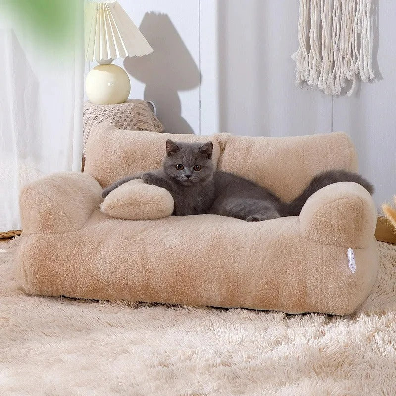 Plush Luxury Pet Sofa