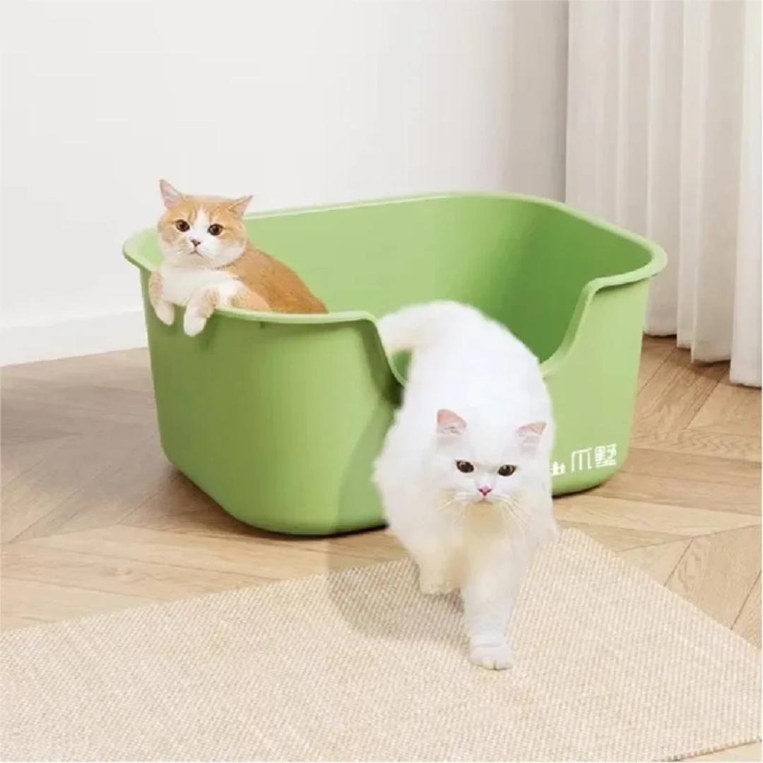 Premium Raised Litter Box for Cats