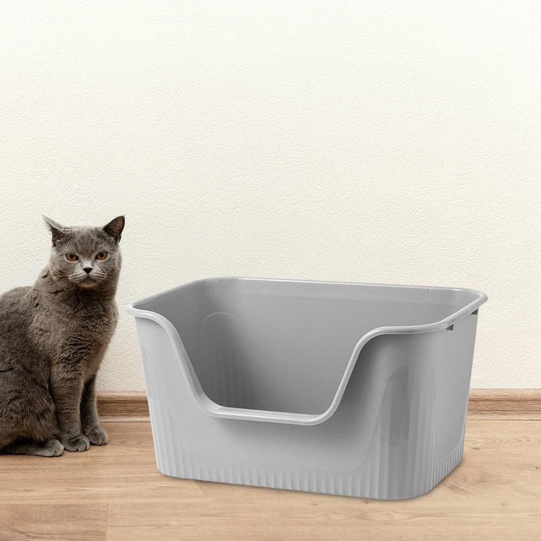 Premium Raised Litter Box for Cats