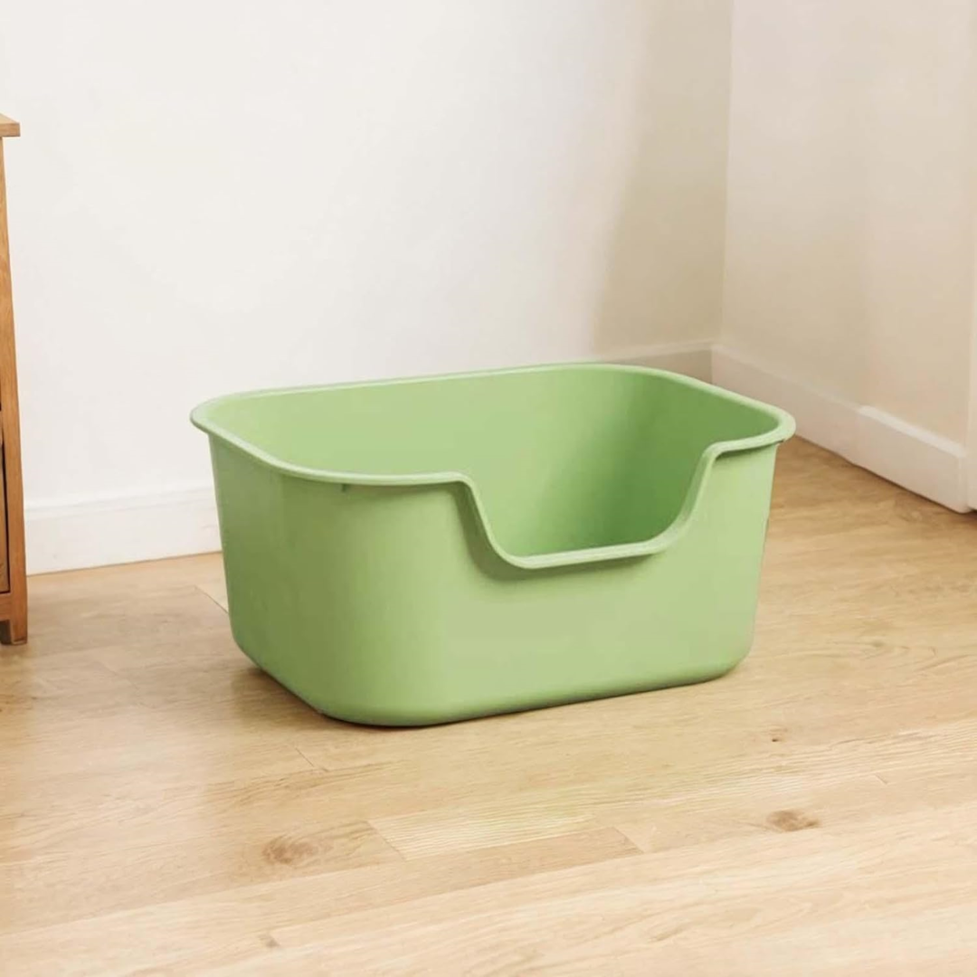 Premium Raised Litter Box for Cats