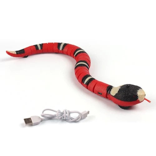 Electric Rechargeable Smart Snake Toy for Cats